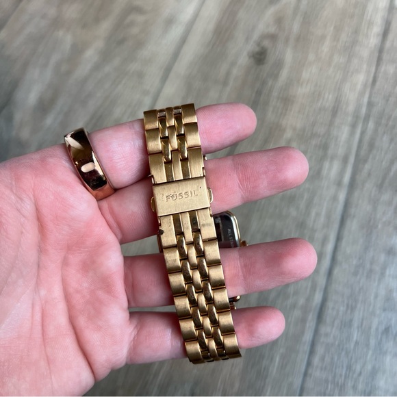 Fossil ES4269 rose gold watch women’s 18mm working Micah - Picture 3 of 6